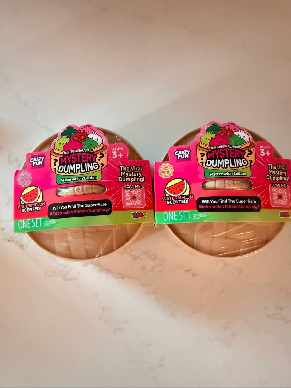 2 Crazy Fun RMS Mystery Dumpling Watermelon Edition New Sealed
